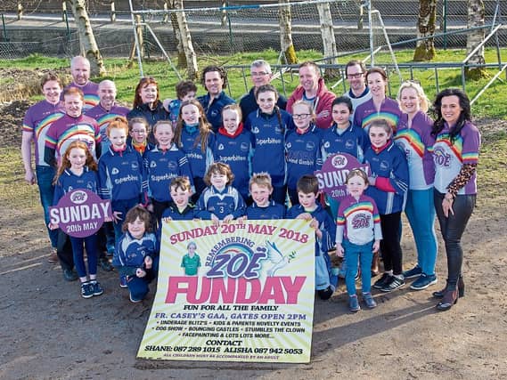 A big gathering turned out in Abbeyfeale to launch the Remembering Zoe events for 2018, which take place in memory of Zoe Scanlan, who died in June 2014