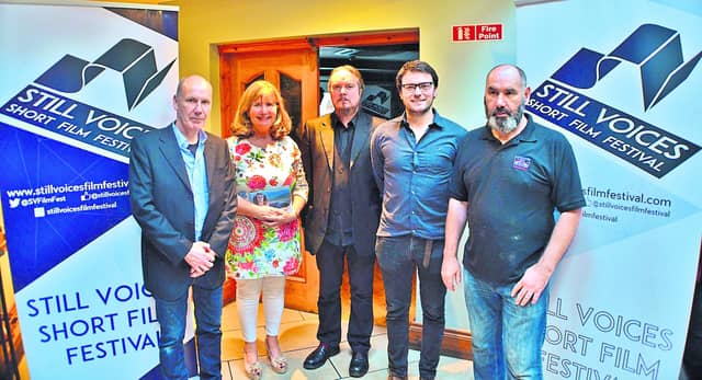 On of last year's Creative Ireland events was the Still Voices Short Film Festival. Pictured at the launch of the festival last summer are Charlie Byrn, Mary Carleton Reynolds, David Colohon, Ronan O'