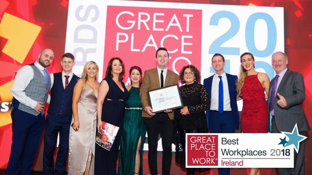 The Taxback Group at the awards