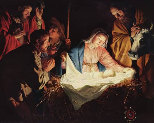 The Nativity scene