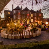 Butler House at Christmas