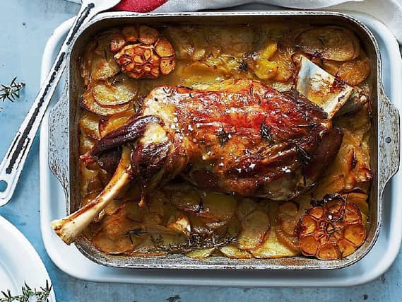 Lamb shoulder roasts extremely well and, when roasted at a lower temperature for hours