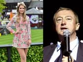 Vogue Williams and Louis Walsh
