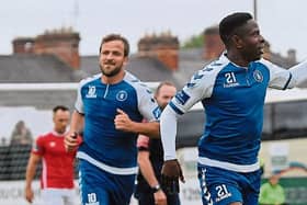 Chiedozie Ogbene and Rodrgio Tosi have been nominated for Goal of the Month