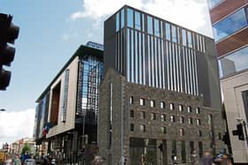 An artist’s rendering of the planned expansion at the Savoy Hotel