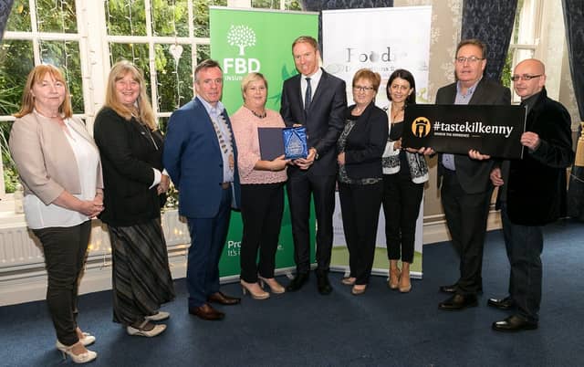 Team Kilkenny pictured at the Foodie Destination Awards