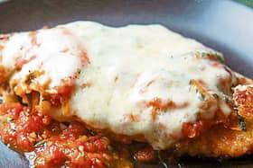 This Chicken Parmesan is one of Gingergirl's favourite dinners; plus it doesn't take a lot of time to pull off