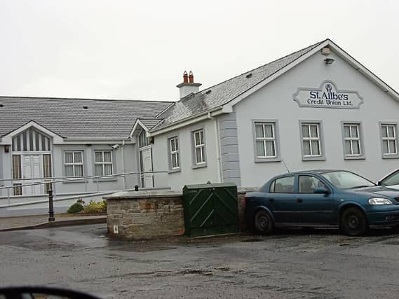 Members of staff at St Ailbe’s Credit Union, Caherconlish were allegedly threatened at gunpoint