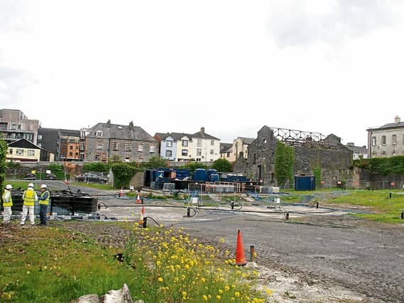 The 1.4 hectare site is bound to attract the attention of developers once the remediation process has been completed Pictures: Adrian Butler