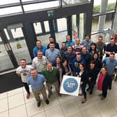 Kemmy Business School’s ‘Class Act’ group from the outgoing MBA course