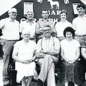 Members of the organising group when Ballyshannon hosted the Ulster finals of the Community Games.