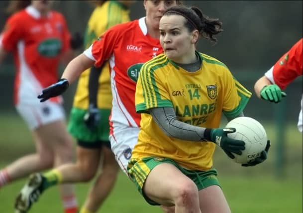 Geraldine McLaughlin . . . 1-4 for Donegal