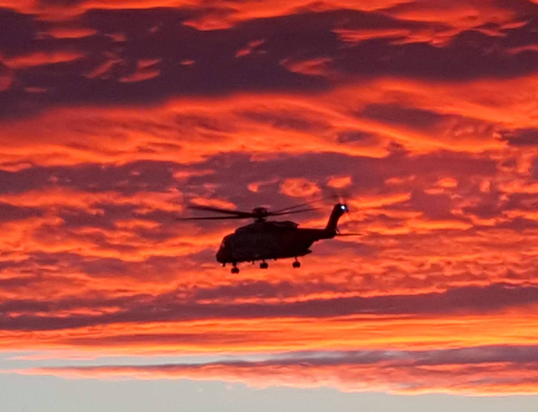 Sligo CG Rescue 118 helicopter (Photo: Rescue 118 Facebook page)