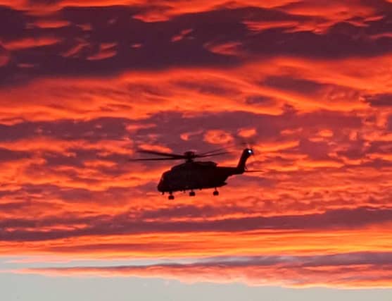 Sligo CG Rescue 118 helicopter (Photo: Rescue 118 Facebook page)
