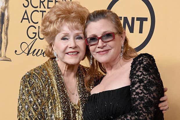 “The last thing she said this morning was that she was very, very sad about losing Carrie and that she would like to be with her again,” her son Todd Fisher said in a statement last Wednesday. “Fifteen minutes later she suffered a severe stroke.”
