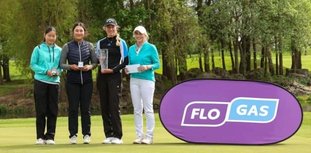 Elsa Chen, Selina Bartarya, Oliva Costello and Hannah Lee McNamara at Corrstown.