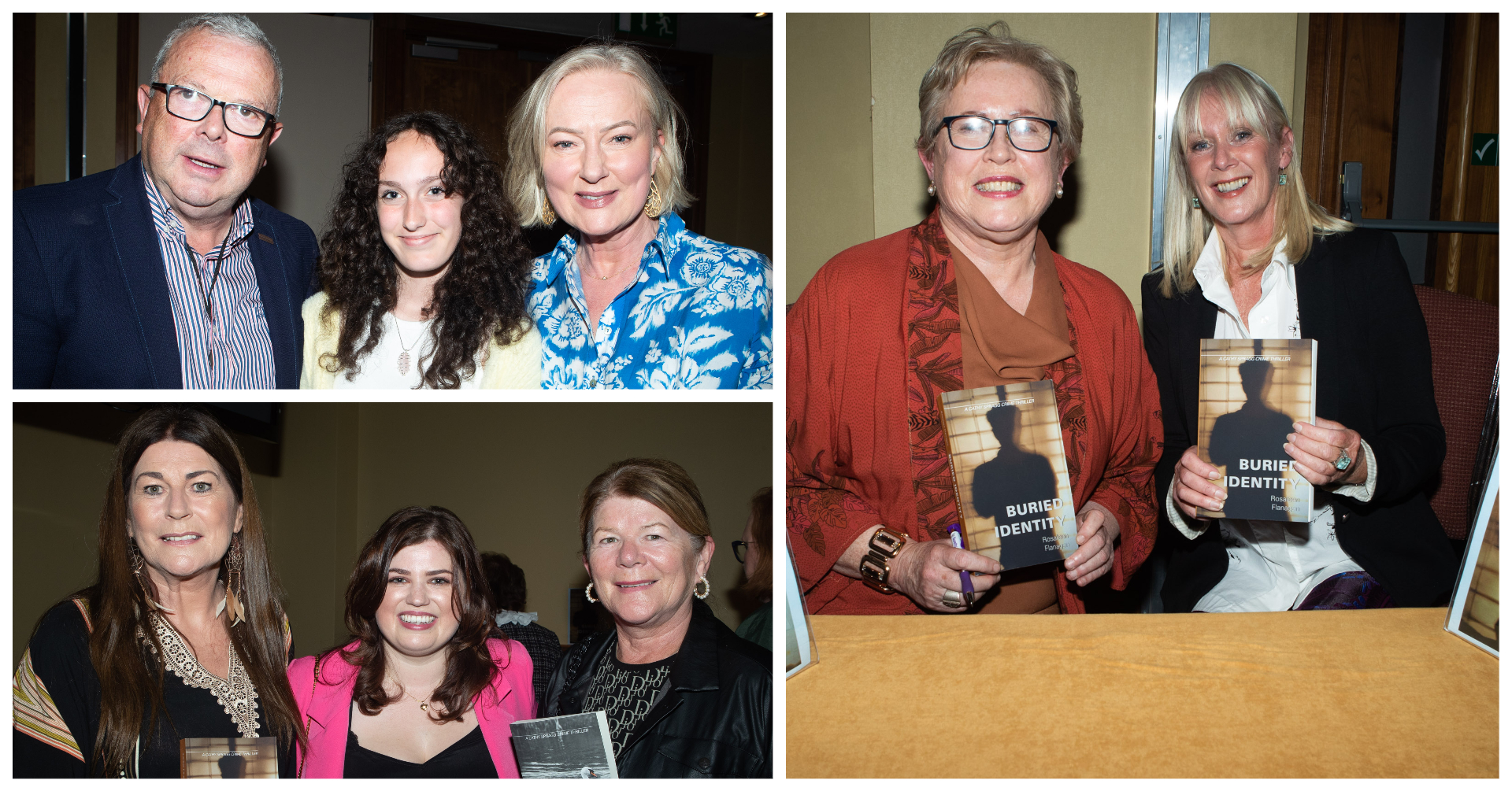PICTURE SPECIAL: Popular Offaly author launches third novel in crime series