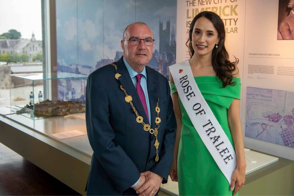 Dr Sinéad O'Brien (left) has been the reigning Rose of Tralee since 2019