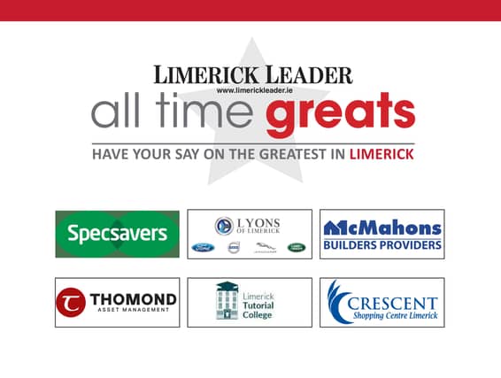 REVEALED: The final four in the search for Limerick’s All Time Great