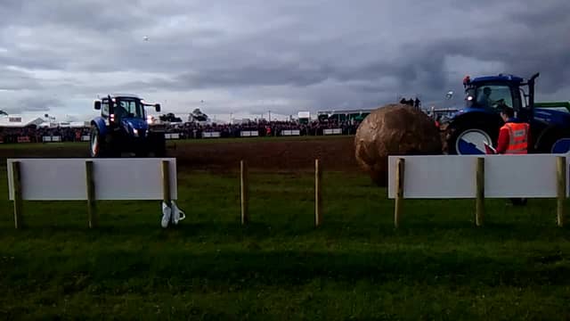 Tractor Football at the National Ploughing Championships
