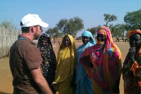 Matt Byrne, 37, from the South Circular Road, in the south Sudan