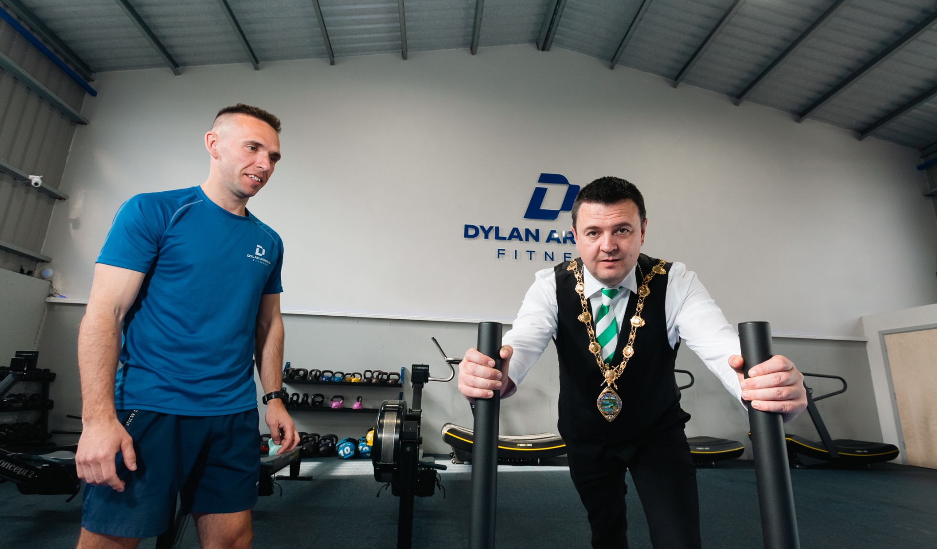 Mayor hits the gym to prep for historic ‘MAYOR-ROX’ Challenge
