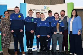 Winner of the Best Stand Award for Louth are Jake McManus Todd, Simon Cranny, Luke Kenny, Tadgh McConville, Sean Griffin, Nick Mackin and Kevin Trainer with their company Marvellous Makers at St.Brigi