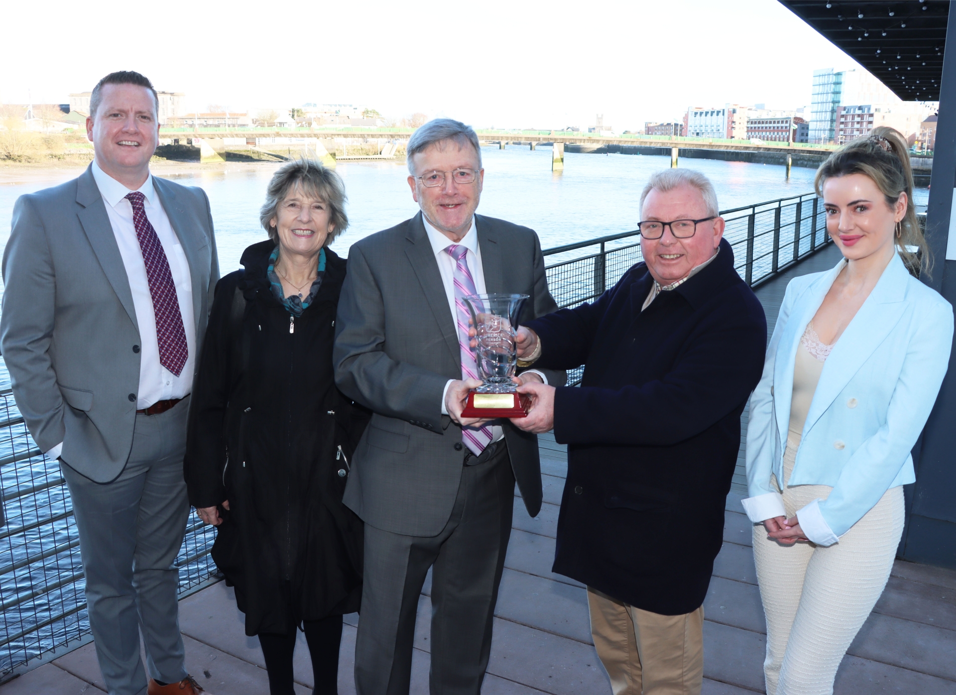 Former college president honoured with a Limerick Person of the Month award