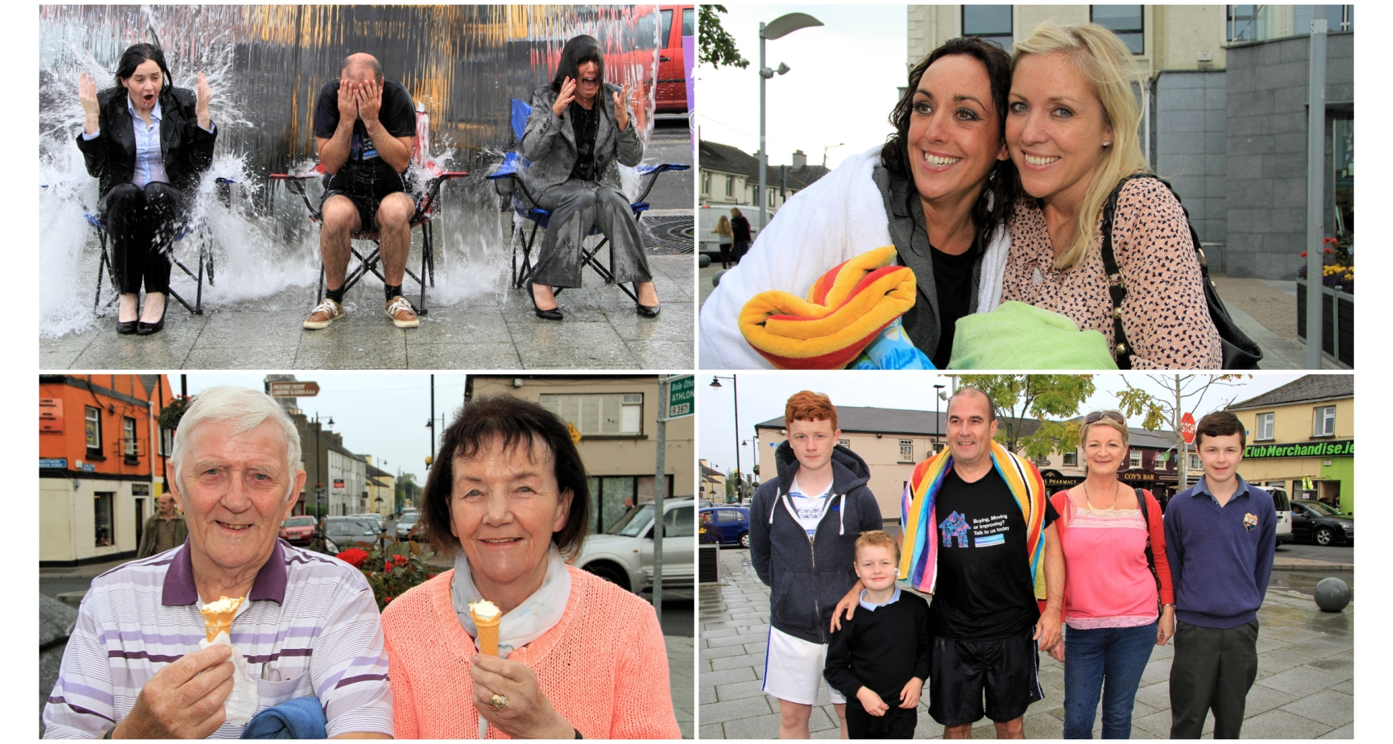 DOWN MEMORY LANE | Aargh!!! Brave Longford bankers endure Ice Bucket ...