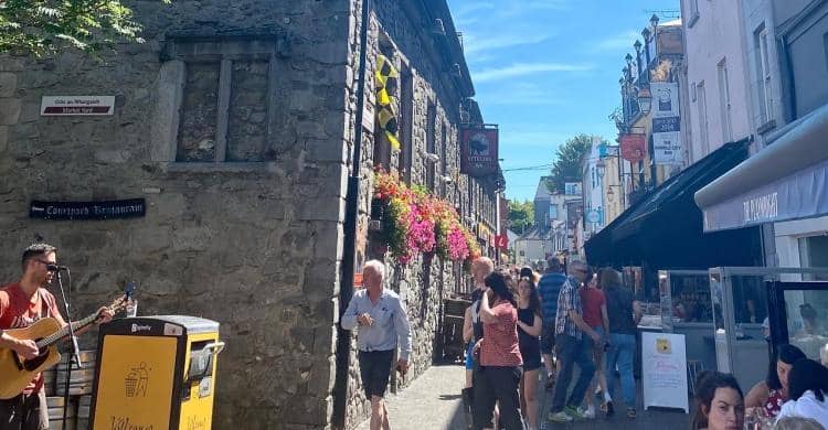 Kieran Street like many in Kilkenny City is a hive of business activity daily