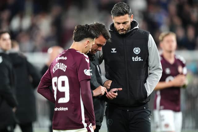 “I don’t think it’s a penalty kick. If I’m Motherwell, I’m really disappointed with that.