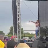 Una Healy rocked the crowds at Holycross