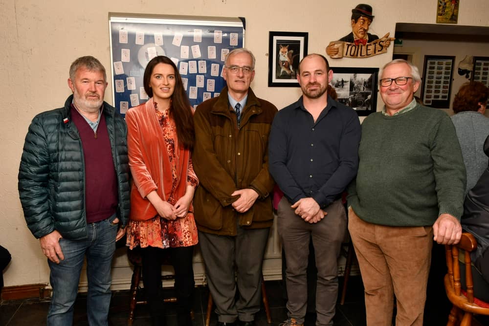 Danny Costigan, Pamela and Seamus Brennan with John Harper and Matt Hogan. PICTURE: HARRY REID