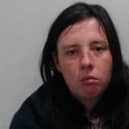 Handout mugshot of Nicole Blain