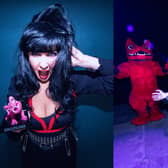 Brocarde with the toy and at Download Festival