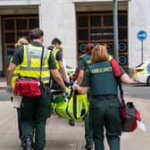 Emergency services at Canary Wharf for the largest training exercise in modern times to test response to terror attacks