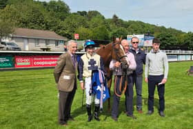 Jim Bolger (left) with Sparan Nua