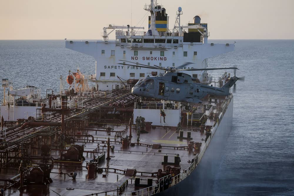 Russian shadow fleet vessel