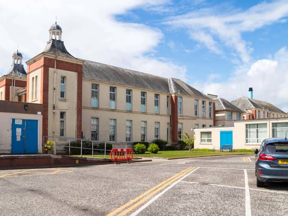 Exterior view of Perth Royal Infirmary