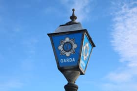 Garda light stock image