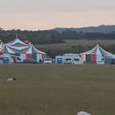 Encampments on The Curragh Plains