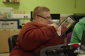 Peter Doherty, participant in the Power Up! Programme, delivered under Slí WorkAbility and supported by Pobal.