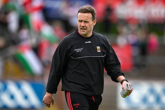 Mayo manager Andy Moran