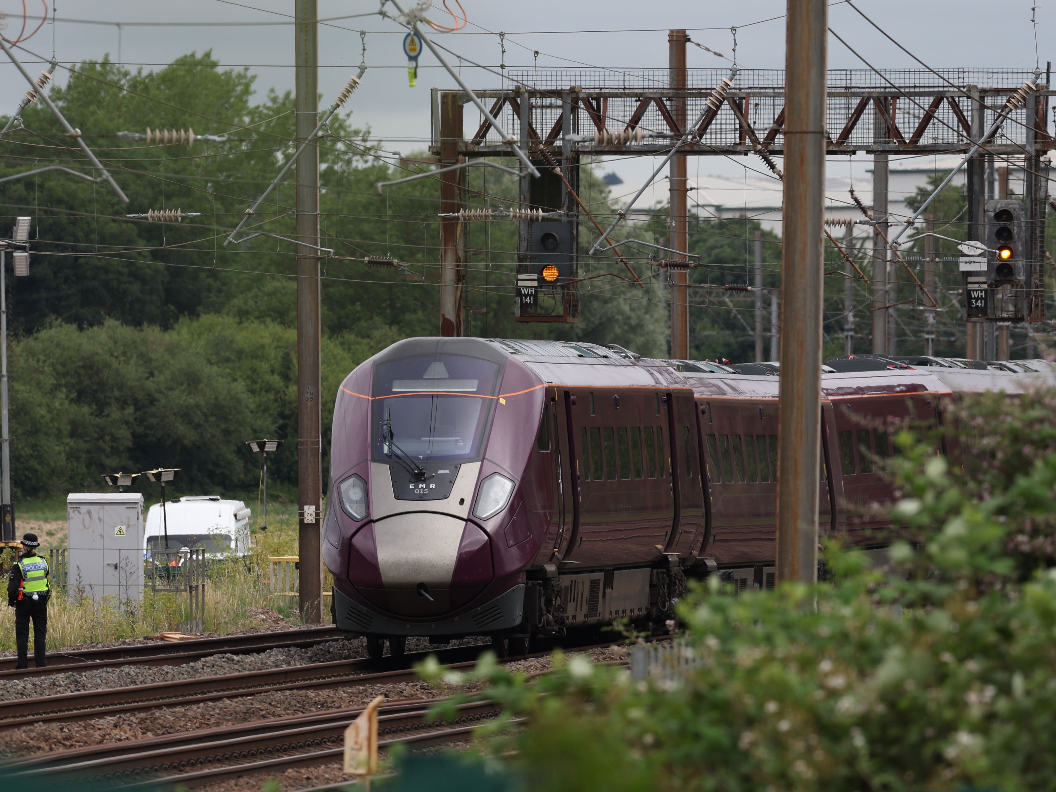 King ‘greatly saddened’ after train driver killed and dozens injured ...