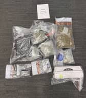 The drugs seized in Mervue 