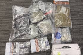 The drugs seized in Mervue 