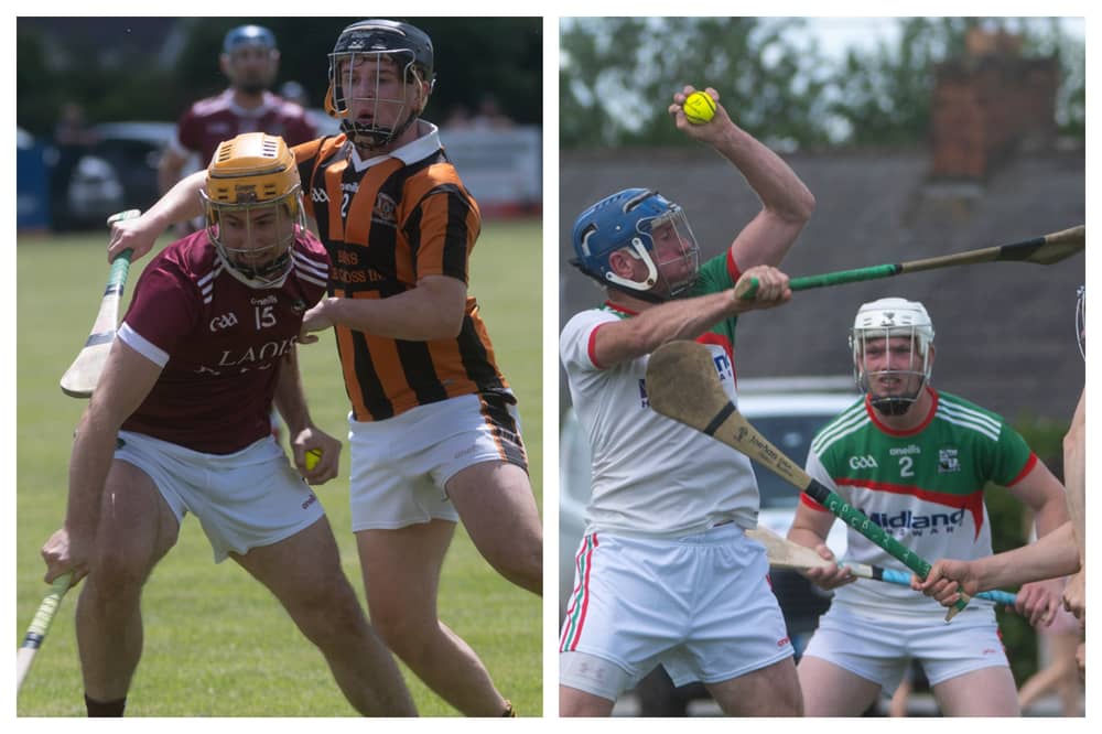 Action from the two semi-finals