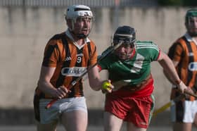 Action from Monday evening’s semi-final between Camross and Borris-Kilcotton