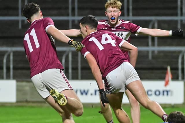 Adam Hunt was Kilcavan’s goal scorer on Tuesday evening