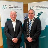 Tony Canavan, Regional Executive Officer, HSE West and North West and Executive Chair of the Regional Health Forum West and North West and Cllr Michael J. Crowe, Chair of the Regional Health Forum West and North West